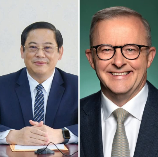 Lao and Australian Prime Ministers Hold Phone Call to Discuss Bilateral Cooperation